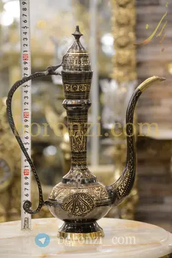 گلاب پاش برنزی سیاه قلم ۳۵ سانت