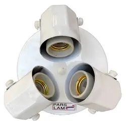 چراغ سقفی سه شعله پارس لام مدل ۳SH