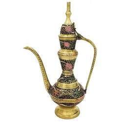 گلاب پاش برنجی جام هنر مدل مینا کاری کد ۸
