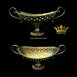 کشکول برنجی هندی طرح آنتیک قدیمی