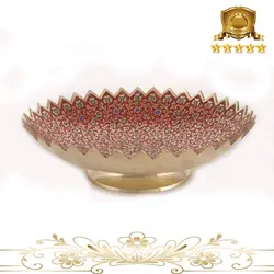 بشقاب بزرگ برنجی هندی ۴۰۸