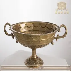 کشکول برنجی هندی آنتیک ۶۲۹