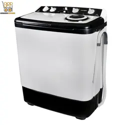 ماشین لباسشویی دوقلو پاکشوما 8.5 کیلویی مدل PWT-8573AJ - برشاپ | فروشگاه لوازم خانگی