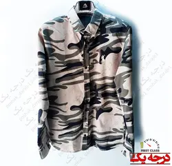 پیراهن آستین بلند چریکی