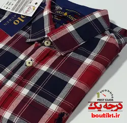 پیراهن آستین بلند POLO پنبه نخ