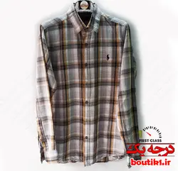پیراهن آستین بلند پنبه نخ POLO