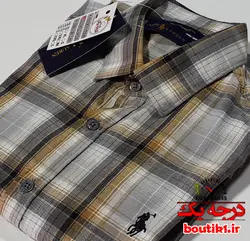 پیراهن آستین بلند پنبه نخ POLO