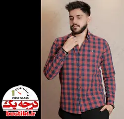 پیراهن جین آستین بلند رندوم شور