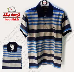 پولوشرت جودون یقه دار رینگل آبی
