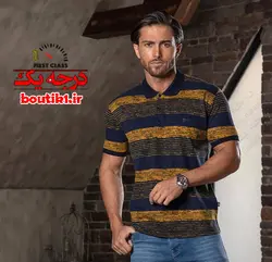 پولوشرت پنبه براش رینگی خردلی