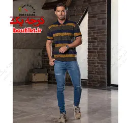 پولوشرت پنبه براش رینگی خردلی