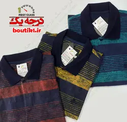 پولوشرت پنبه براش رینگی خردلی