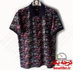 پولوشرت جودون یقه دار چریکی سورمه ای