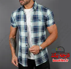 پیراهن آستین کوتاه نخ پنبه 3 رنگ