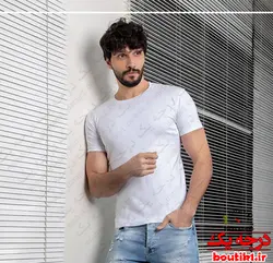 تیشرت یقه گرد فانریپ سفید