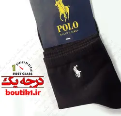 جوراب نیم ساق POLO نخ پنبه