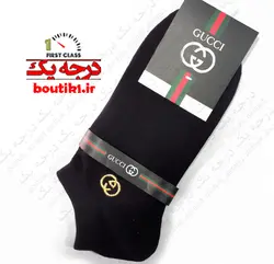 جوراب مچی گوچی 100% نخ پنبه مشکی