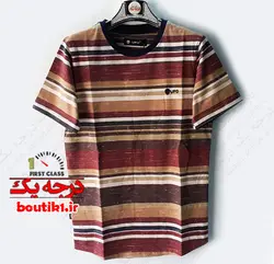 تیشرت یقه گرد پنبه براش رینگی