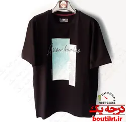 تیشرت یقه گرد پنبه چاپ نیوبامبو