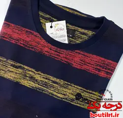 تیشرت یقه گرد پنبه لاکرا رینگر