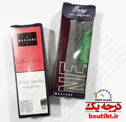 تیشرت چاپ گرافیکی یقه گرد maxzone