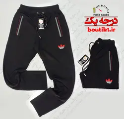 شلوار اسلش پنبه گلکسی دمپا ساده مشکی
