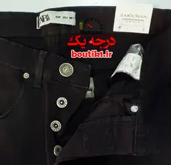 شلوار جین zara اسلیم فیت مشکی