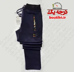 شلوار اسلش غواصی دمپا ساده سورمه ای