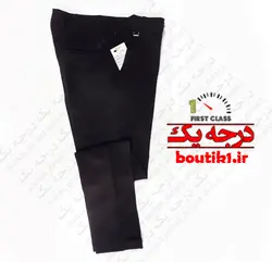 شلوار مجلسی مشکی جگوار پاکتی
