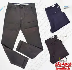 شلوار کتان لاکرا اسلیم مجلسی