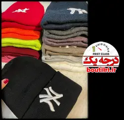 کلاه بافتنی NY ساده در 12 رنگ