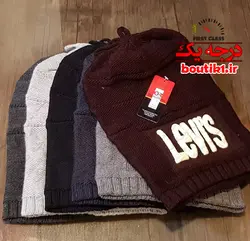کلاه بافتنی بلند داخل کُرک دار