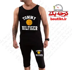 ست رکابی وشلوارک پنبه TOMMY