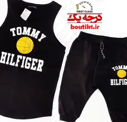 ست رکابی وشلوارک پنبه TOMMY