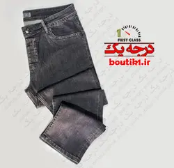 شلوار جین سایز بزرگ راسته G STAR خاکستری