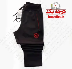 شلوار اسلش غواصی دمپا ساده مشکی