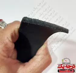 کمربند سگکی چرم طبیعی پهن