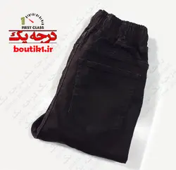 شلوار اسلش جین 6 جیب دودی مچدار