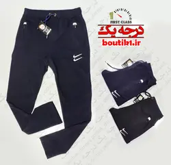 شلوار اسلش پنبه دمپا ساده 2 رنگ