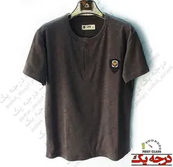 تیشرت یقه گرد فانریپ پنبه ای 5 رنگ