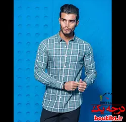 پیراهن POLO آستین بلند نخ پنبه