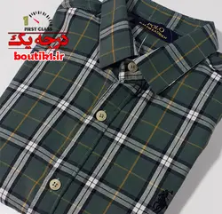 پیراهن POLO آستین بلند نخ پنبه