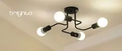لوستر سقفی عنکبوتی 4 شعله مدل RA1056