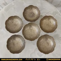 هفت سین برنزی هندی مدل طاووس سایز بزرگ کد ۴۱۰۹