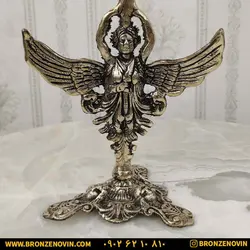 قیمت شکلات خوری برنز برنجی مدل آفتابگردان پایه فرشته