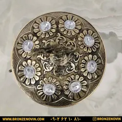 قیمت شکلات خوری برنز برنجی مدل آفتابگردان پایه فرشته