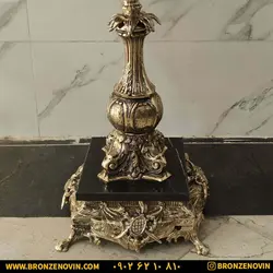 قیمت شطرنج برنز برنجی پایه دار کنار سالنی سنگین پر کار