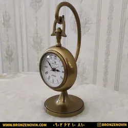 قیمت ساعت رومیزی برنز برنجی هندی آنتیک | برنز نوین