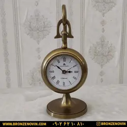 قیمت ساعت رومیزی برنز برنجی هندی آنتیک | برنز نوین