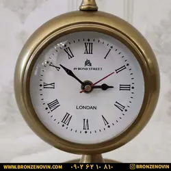 قیمت ساعت رومیزی برنز برنجی هندی آنتیک | برنز نوین